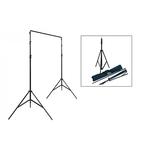 Savage Accent Muslin Background Kit 10x24 - White/Black/Gray 1