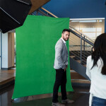 Savage 5x7 Chroma Green Background Travel Kit 5