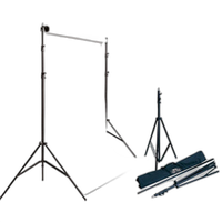 Savage Background Port-A-Stand with Case and white 50 backround (53X36)