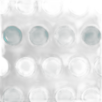Savage 53X18 Printed Background - Aqua Polka Dot