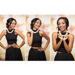 Savage 53X18 Printed Background - Celebration Lights 3