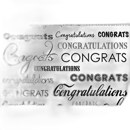 Savage 53X18 Printed Background - Congratulations