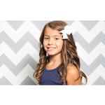 Savage 53X18 Printed Background - Gray White Chevron 1