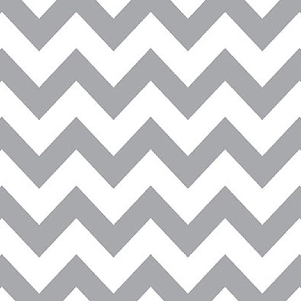 Savage 53X18 Printed Background - Gray White Chevron