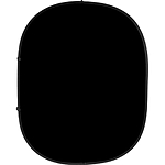 Savage 6 x 7 ft Reversible Collapsible Background - Black/White 1