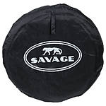 Savage 5 x 6 ft Reversible Collapsible Background Stand Kit - Black/White 1
