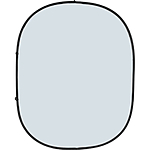Savage 6 x 7 ft Reversible Collapsible Background - Dark/Light Gray 1