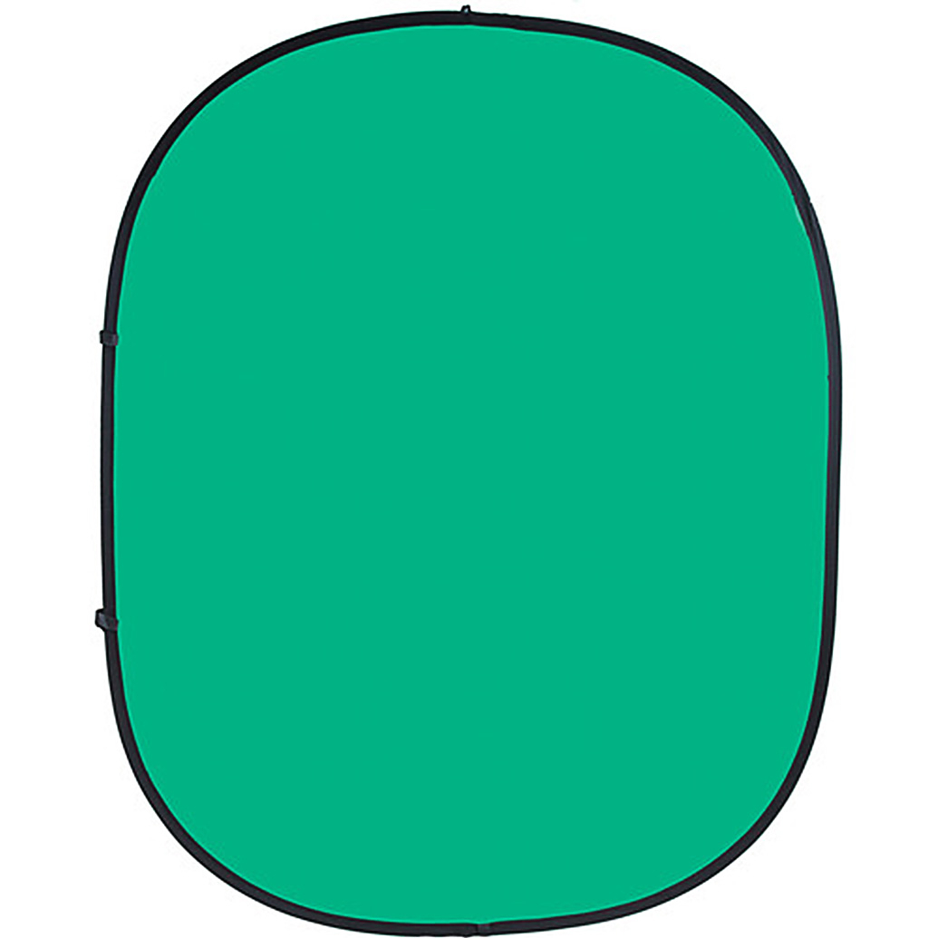 Savage 6 x 7 ft Reversible Collapsible Background - Green/Blue