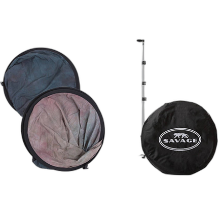 Savage 5 x 6 ft Collapsible Indigo Nights Stand Kit