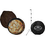 Savage 5x7 Collapsible Brown/Industrial Grunge Backdrop Kit 2