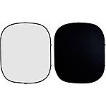 Savage 6x7 Collapsible Black/White Backdrop Kit 1
