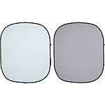 Savage 6x7 Collapsible Dark/Light Gray Backdrop Kit 1