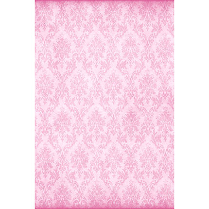 Savage 5x7 Pink Damask Printed Vinyl Background