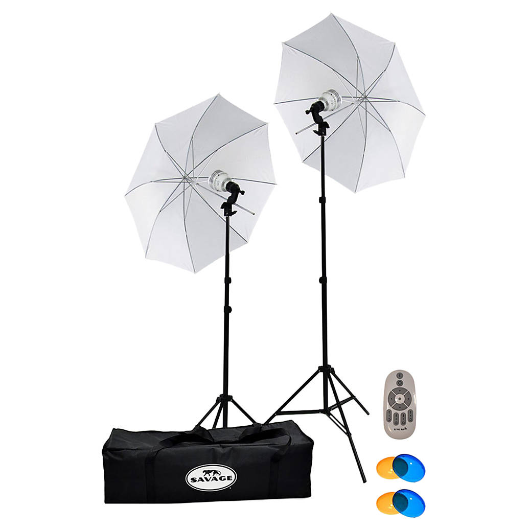 Savage 700W LED Studio Light Kit