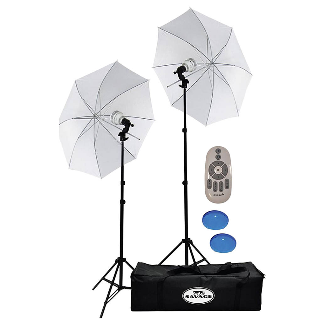 Savage 700W LED Bi-Color LED Studio Light Kit