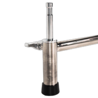 Savage 20 Inch Chrome C-Stand with Grip Arm Kit 1