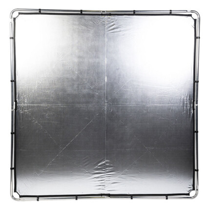 Savage Super Scrim (Silver/White, 6.6 x 6.6)