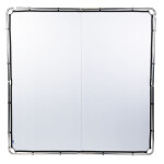 Savage Super Scrim (Silver/White, 6.6 x 6.6) 2