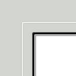 Savage 8x10/4x6 Black Matte V-Groove Oxford Gray Matte Board 0