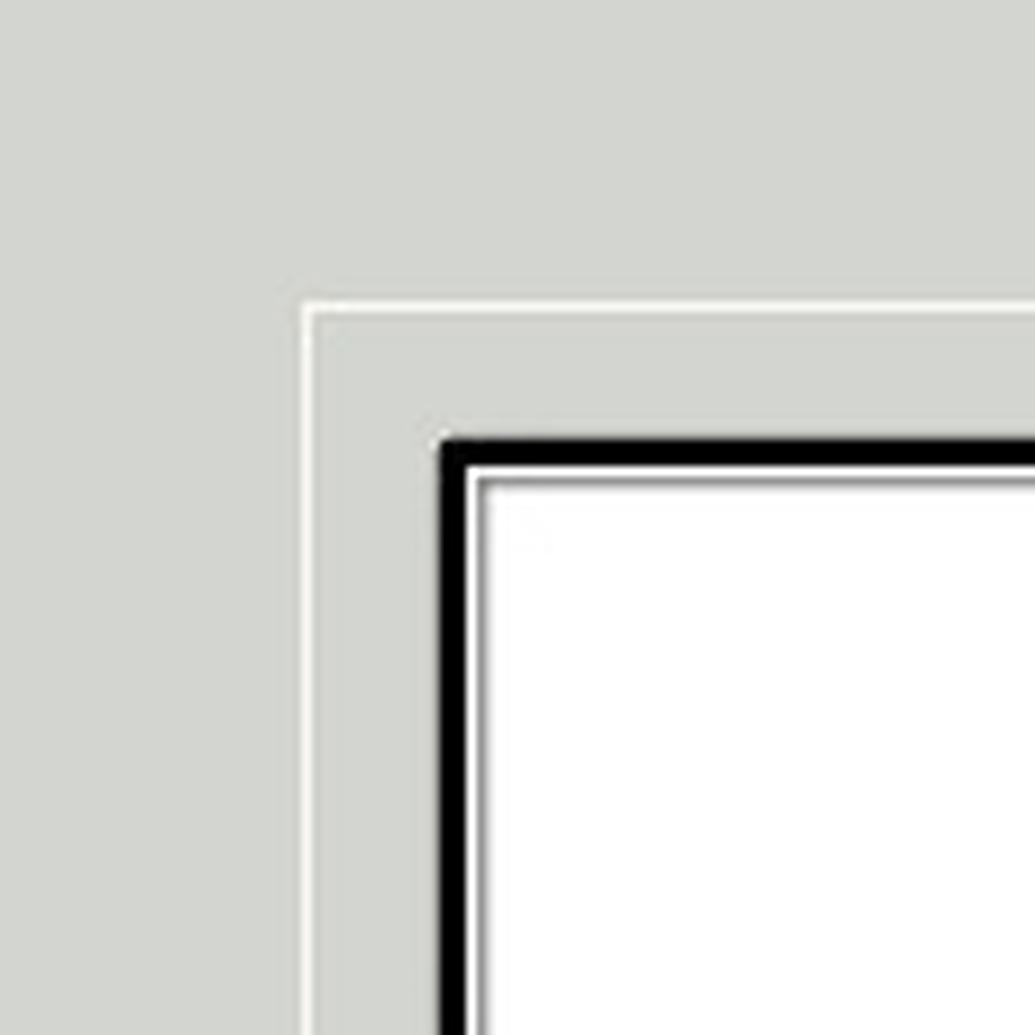 Savage 8x10/4x6 Black Matte V-Groove Oxford Gray Matte Board