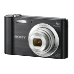 Sony Cyber-shot DSC-W800 Digital Camera (Black) 0