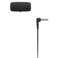 Sony ECM-LV1 Compact Stereo Lavalier Microphone with 3.5mm TRS Connector 0