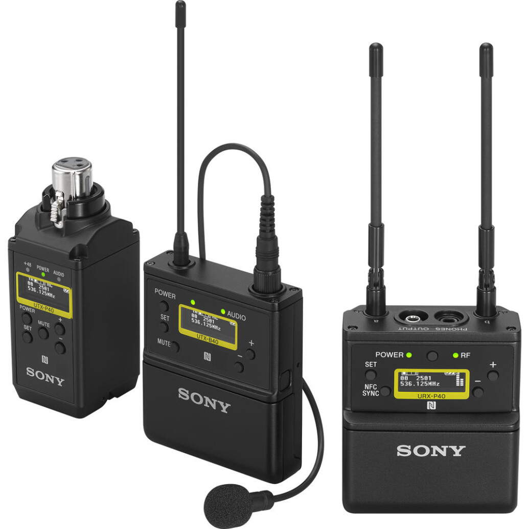 Sony UWP-D26 Camera-Mount Wireless Combo Microphone System (UC14: 470 to 542