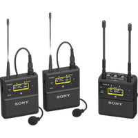 Sony UWP-D27 2-Person Camera-Mount Wireless Omni Lavalier Microphone System 0