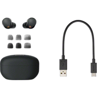 Sony WF-1000XM5 True Wireless Noise-Canceling Earbuds (Black) 6