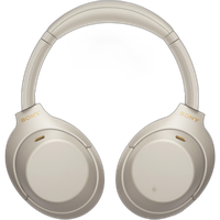 Sony WH-1000XM4 Wireless Noise-Canceling Over-Ear Headphones (Silver) 2