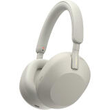 Sony WH-1000XM5 Noise-Canceling Wireless Over-Ear Headphones (Silver) 1