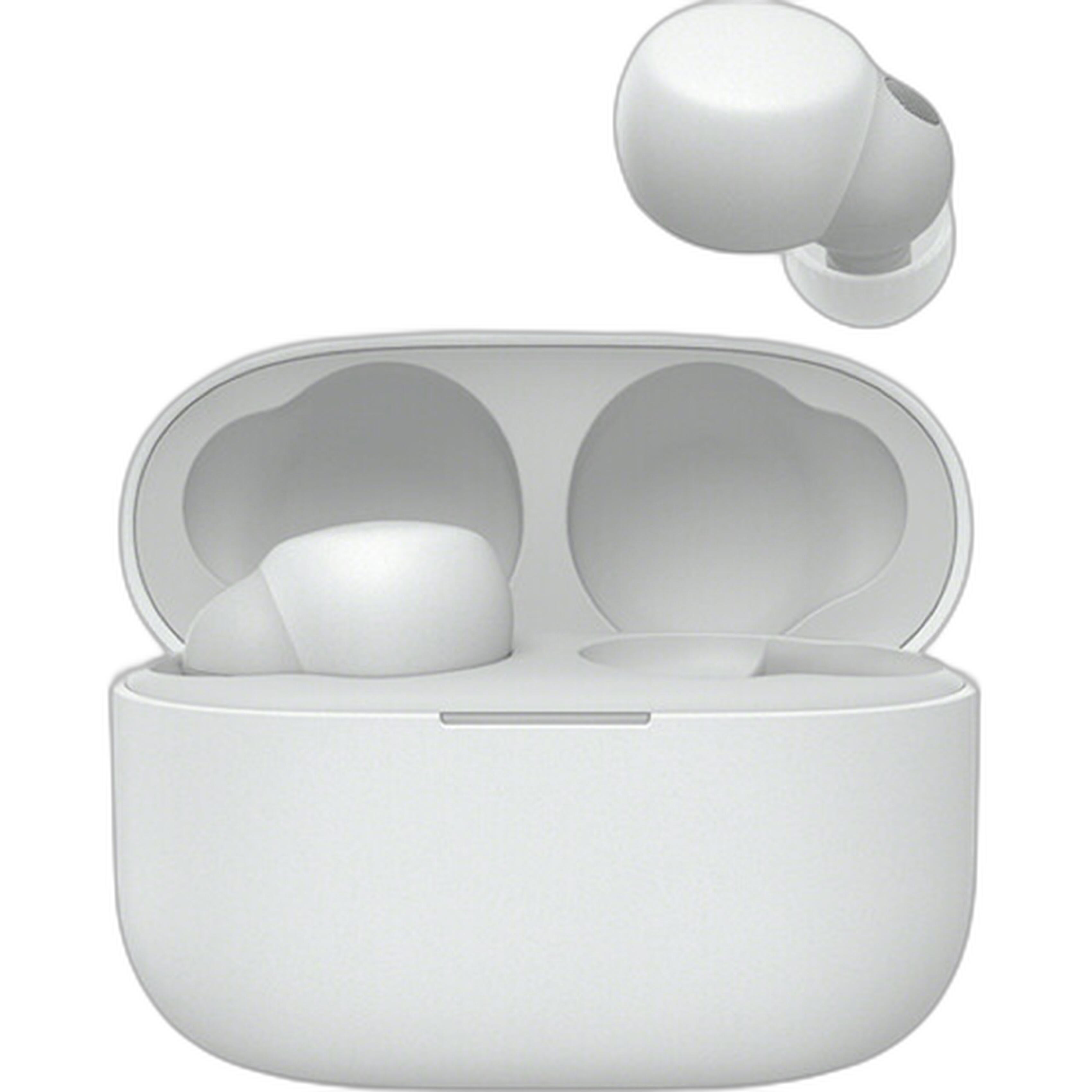 Sony LinkBuds S Noise-Canceling True Wireless Earbuds (White)