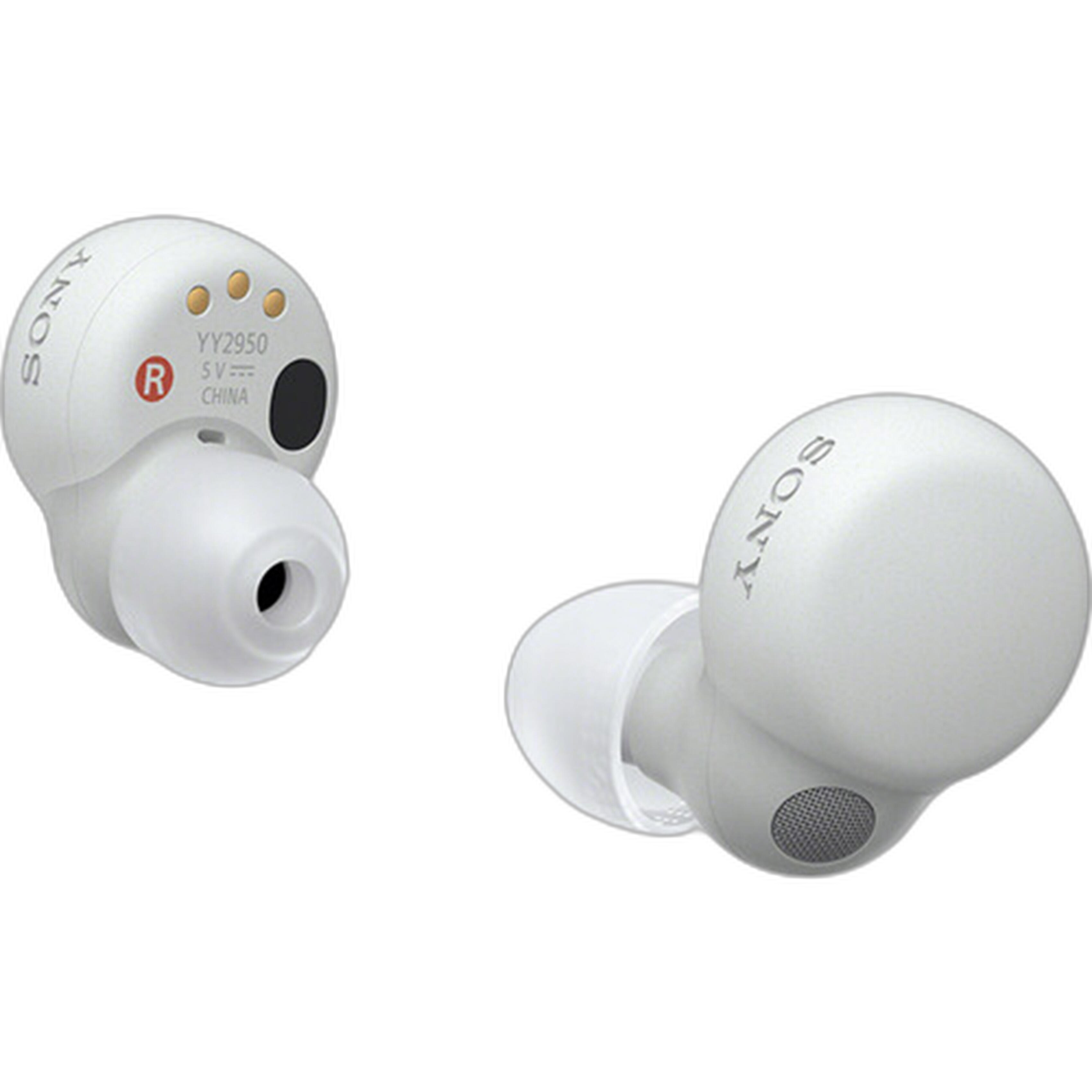Sony LinkBuds S Noise-Canceling True Wireless Earbuds (White)