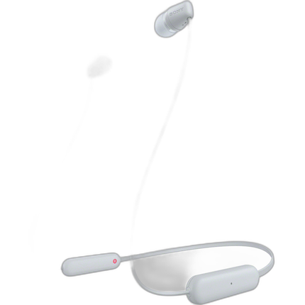Sony WI-C100 Wireless In-Ear Headphones (White)
