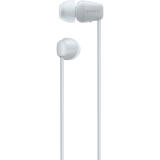 Sony WI-C100 Wireless In-Ear Headphones (White) 2