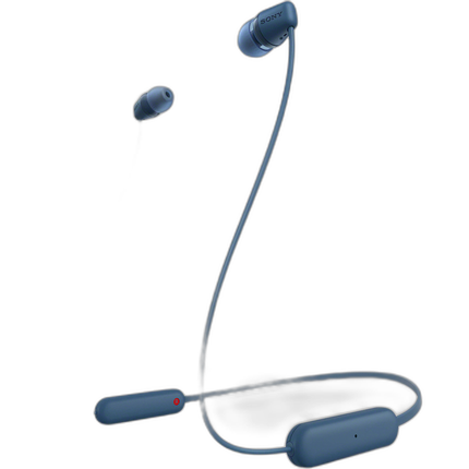 Sony WI-C100 Wireless In-Ear Headphones (Blue)