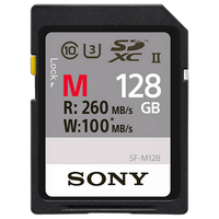 Sony 128GB SF-M/T2 UHS-II SDXC Class 10 Memory Card 0