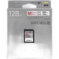 Sony 128GB SF-M/T2 UHS-II SDXC Class 10 Memory Card 1