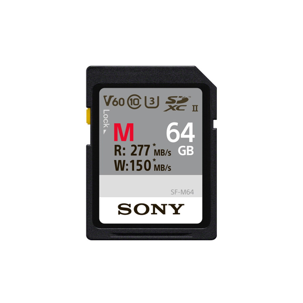 Sony 64GB SF-M/T2 UHS-II SDXC Class 10 Memory Card