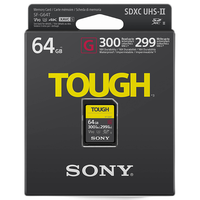 Sony 64GB SF-G Tough Series UHS-II SDXC Memory Card 1