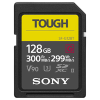 Sony 128GB SF-G Tough Series UHS-II SDXC Memory Card