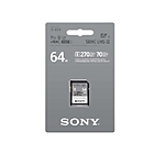 Sony 64GB SF-E Series UHS-II SDXC Class 10 Memory Card 1