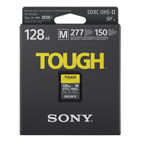 Sony 128GB SF-M Tough Series UHS-II SDXC Class 10 Memory Card 1