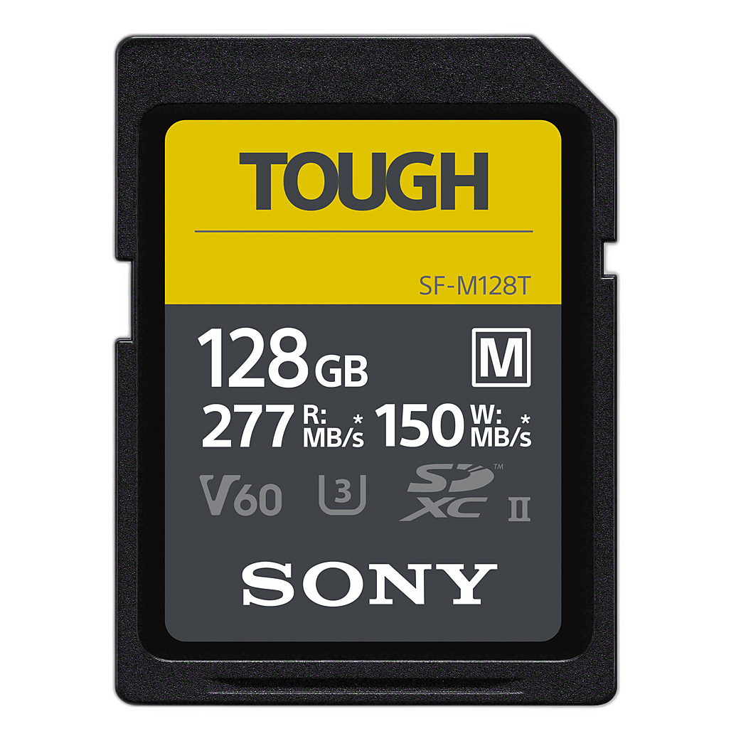 Sony 128GB SF-M Tough Series UHS-II SDXC Class 10 Memory Card