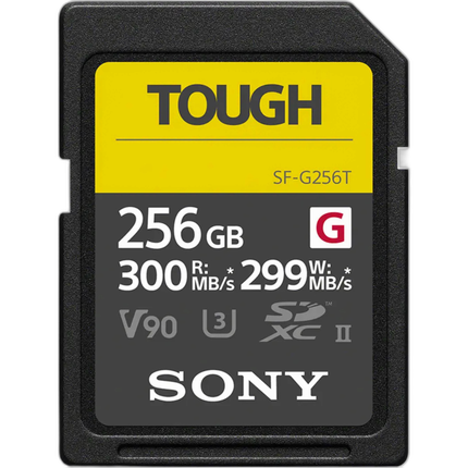 Sony 256GB SF-G TOUGH Series UHS-II SDXC Memory Card