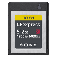 Sony 512GB CFexpress Type B TOUGH Memory Card
