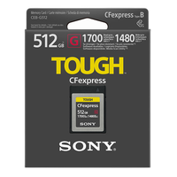 Sony 512GB CFexpress Type B TOUGH Memory Card 1