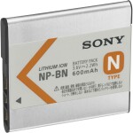 Sony NP-BN N-Series Rechargeable Battery Pack for Select Cameras (3.6V, 600m 0