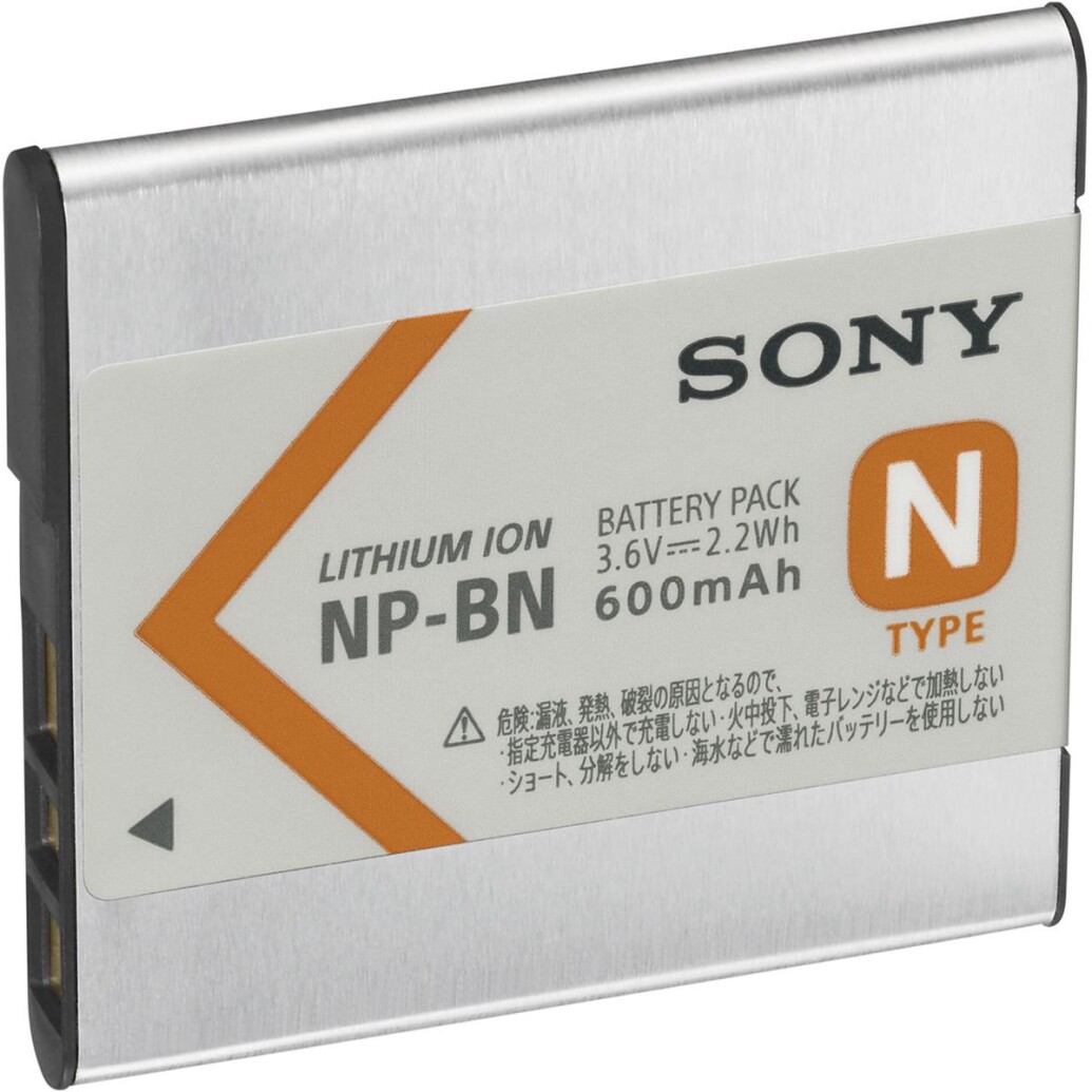 Sony NP-BN N-Series Rechargeable Battery Pack for Select Cameras (3.6V, 600m
