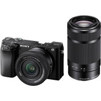 Sony Alpha 6100 APS-C Mirrorless Camera with 16-50mm II and 55-210mm Lenses 0